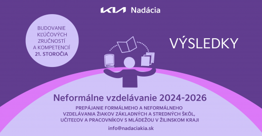 Neformalne vzdelavanie 2024-2026 vysledky na web